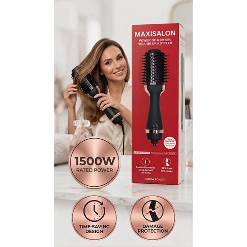 La Puissance d'un Sèche-Cheveux, le Volume d'un Styliste. Brushing Salon