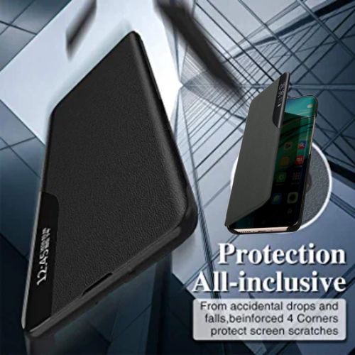 Pochette pour Samsung Galaxy S22 plus and support Flip cover Noir