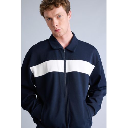 Gilet boxy à col polo