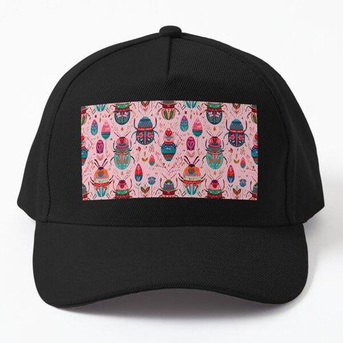 casquette personnalisée Motifs de scarabées colorés pour les amoureux de la nature casquette noire unique