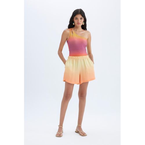 Short Femme Jaune
