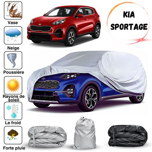 Bâche de Voiture Résistante et Imperméable pour KIA SPORTAGE