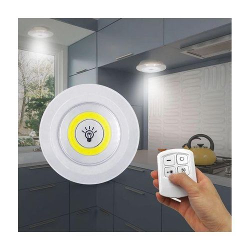 Eclairage de nuit LED pour armoire avec tlcommande Sans Fil aliment Veilleuse