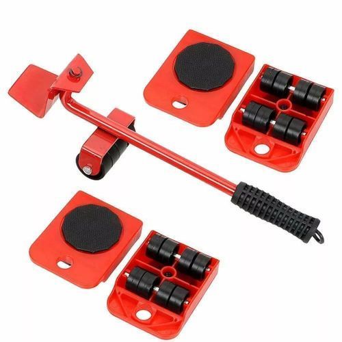 رافع أثاث سهل النقل المتزلجون مجموعة أدوات النقل ناقل الحركة الأحمر