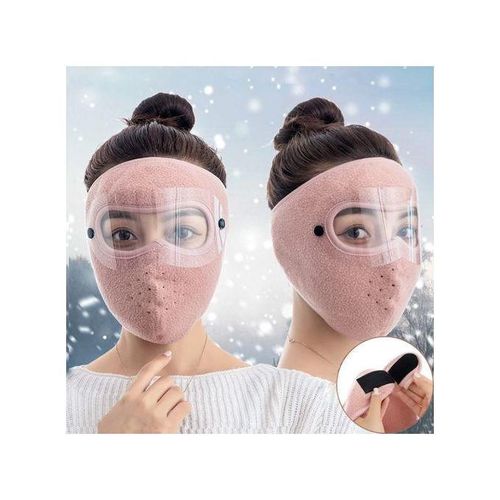 Offfre Masque facial anti froid avec lunettes coupe vent ANTI buée