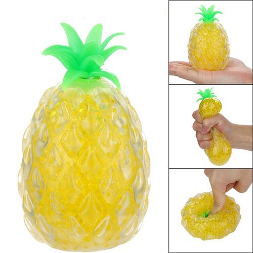 balle anti stress fruit ananas