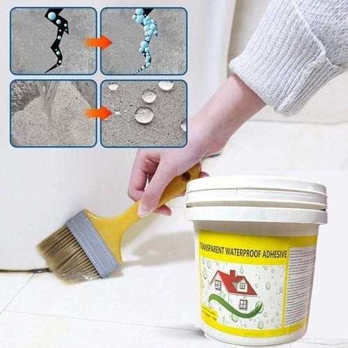 Colle Anti-Fuite Étanche, Mastic de Réparation Imperméable pour Fuites d’Eau, Adhésif de Scellage Résistant à l’Eau, Réparation Rapide pour Canalisations et Fissures