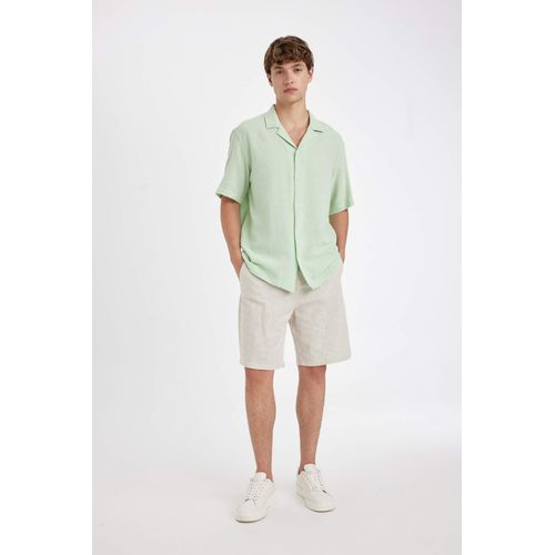 شورت برمودا قطن قصة مريحة