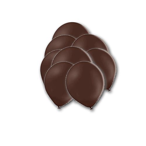 Lot de 100 Ballons de Baudruche marron – Taille 12 Pouces (30 cm)