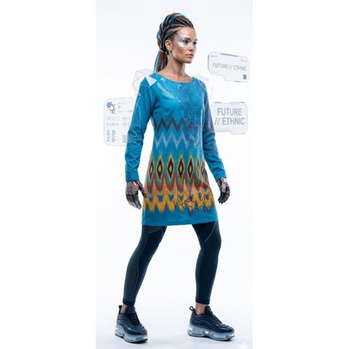 Robe avec motif très ajustée