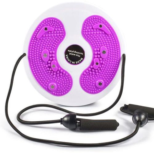 Orssmigs Disque de Torsion Fitness avec Cordes de Traction – Twist Board pour Taille, Hanches, Abdos et Perte de Poids