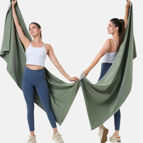 Serviette Magnétique Portable en Microfibre – Serviette de Bain et de Plage à Séchage Rapide, Résistante au Sable et Super Absorbante pour Natation, Surf et Voyage