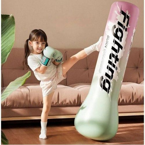 Entraîneur de boxe,pour enfants et adultes,fitness, cible d'entraînement, coussinets d'exercice,sac de boxe,Sac de Frappe Gonflable,Sac de frappe gonflable
