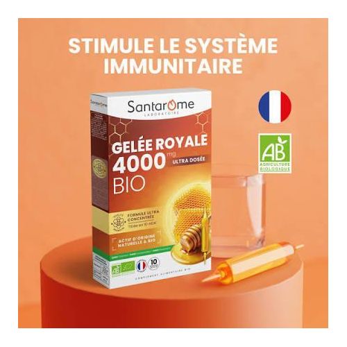 GELEE ROYALE 4000MG 10 AMPOULES