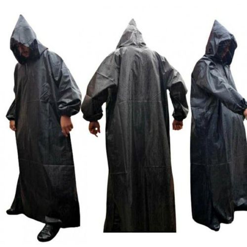 Manteau de pluie à capuche pour femmes et hommes, 1 pièce, imperméable