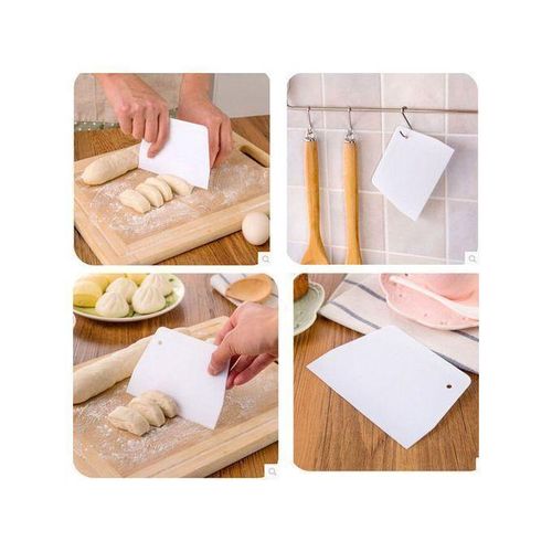 Coupe gâteau en plastique // spatule grattoir à pâte //grattoir pâtisserie - couteau à beurre