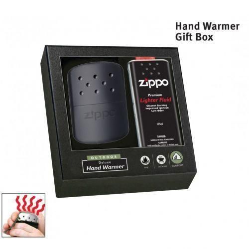 مدفئ يدوي كروم مع إعادة تعبئة 125 مل