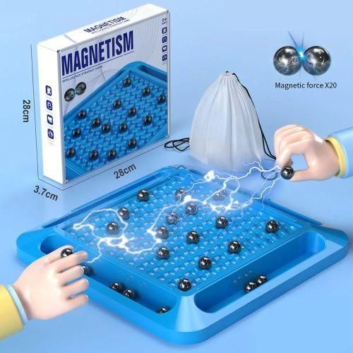 Magnetic Jeu d'échecs pour adolescents, jeu d'échecs pour adultes, jeu de société interactif pour la famille, jeu de société pour fête