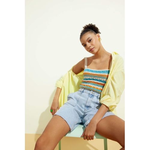 Cool Regular Fit Square Collar Knitwear Undershirt