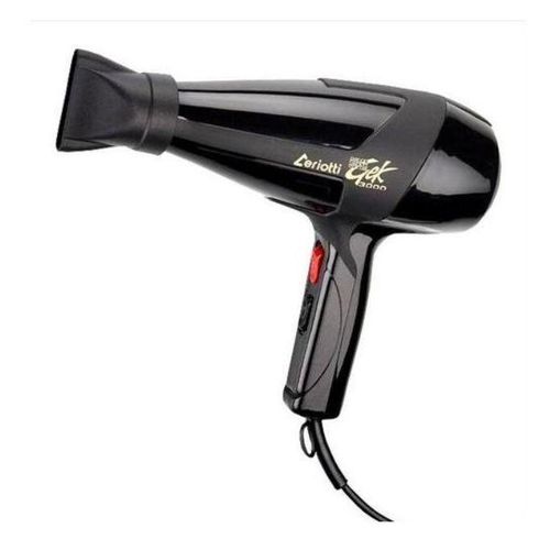 Gek Sèche-Cheveux Professionnel 3800 Super Turbo – Noir, Puissant et Robuste, Haute Performance pour Coiffure Rapide et Durable