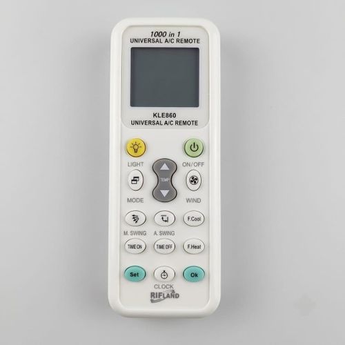 Télécommande Universelle Pour Climatiseur Climatisation AC - 1000 en 1 Avec Rétroéclairage