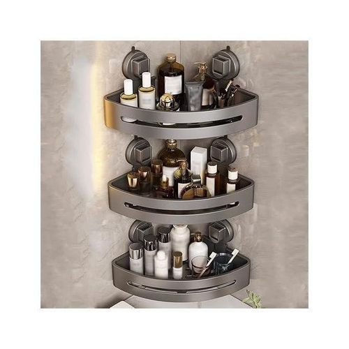 tagre dangle murale pour salle de bain en aluminium avec ventouses