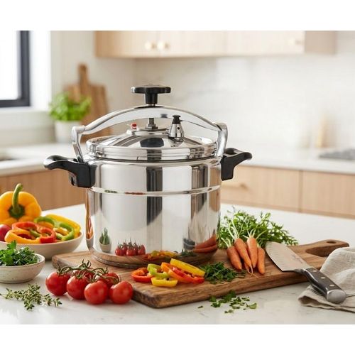 Autocuiseur 7 litres en aluminium, cuisson rapide et pratique