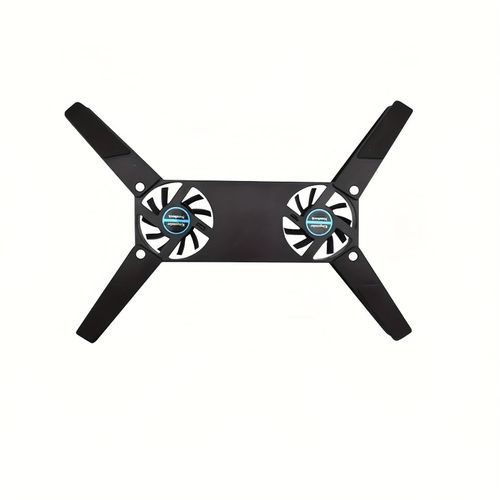 Ventilateur USB de refroidissement PC Portable, support pour ordinateur portable, refroidisseur avec 2 Ventilateurs, tapis de refroidissement, accessoires informatiques