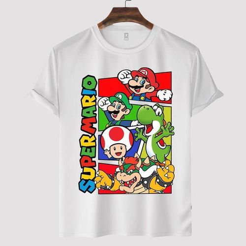 T-SHIRT Blanc super mario