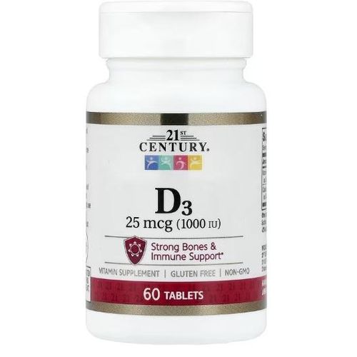 Vitamine D3, 60 comprimés