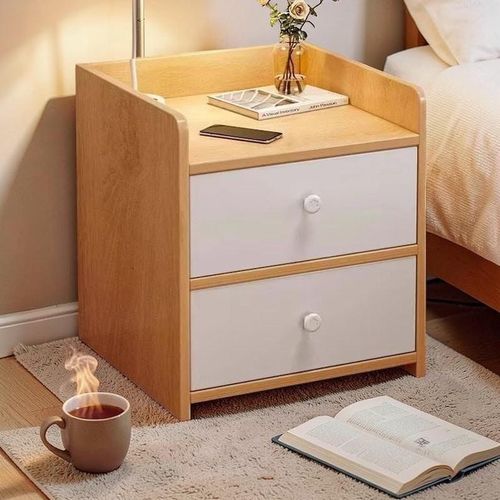 Table de chevet nordique moderne avec tiroirs table de chevet minimaliste meuble de rangement pour table dappoint pour petite chambre