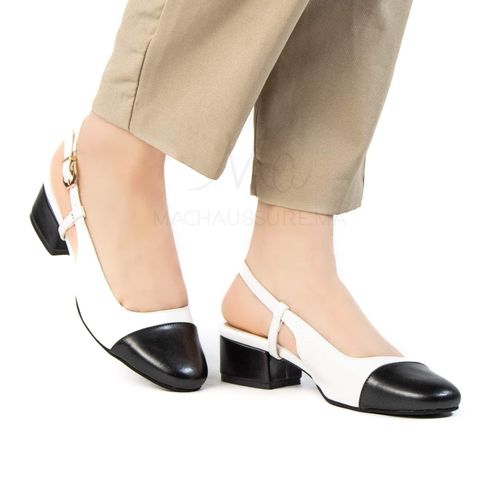 Flambo – Escarpins Femmes en Blanc