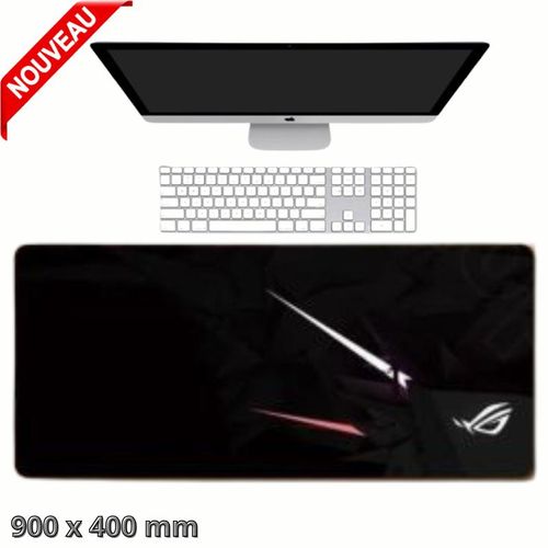 Tapis Gamer 900 x 400 mm – Surface Antidérapante et Design Gamer