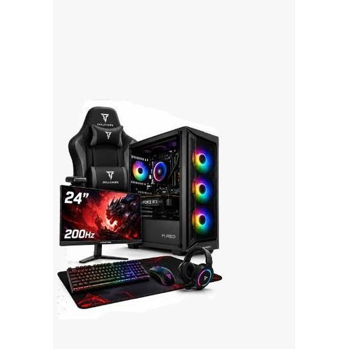 PC Gaming Ryzen 7 5700X + RTX 5070 Setup Complet