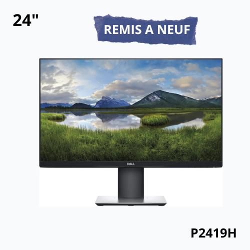 Moniteur 24 FULL HD DP/HDMI/VGA - REMIS A NEUF - P2419H