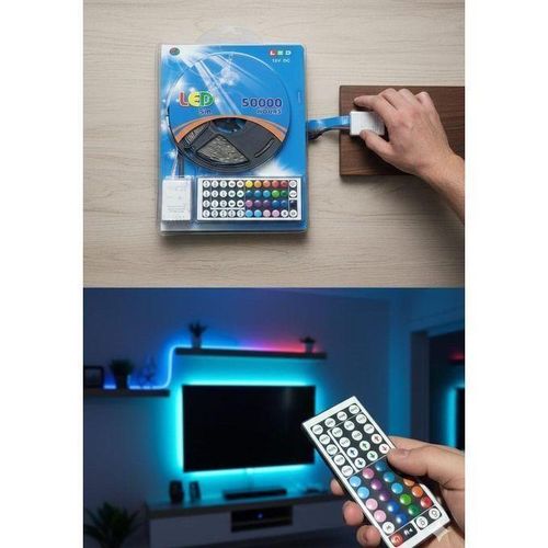 5M RGB Multicolor LED Etanche AVEC Tlcommande sans fil