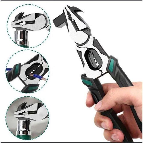 Un seul outil pour serrer, couper et frapper