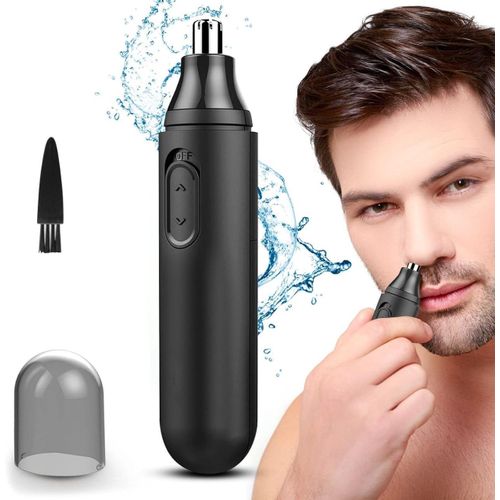 Tondeuse Nez & Oreilles Électrique Rechargeable USB – Coupe-Précise, Silencieuse & Étanche – Noir
