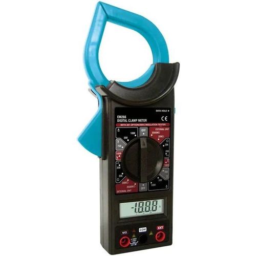 EM266 – Multimètre à Pince 1000A, LCD 3½ chiffres