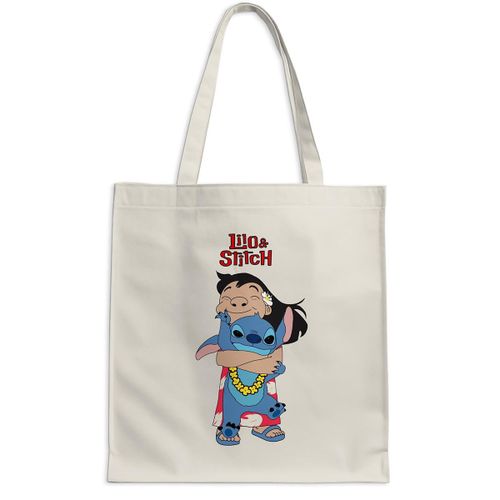 Lilo and Stitch hug Design Tote Bag