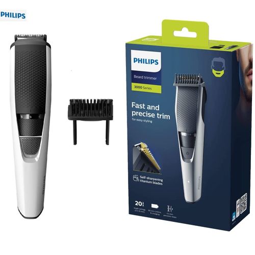 BT3206/14 Tondeuse rechargeable Barbe Series 3000, 10 longueurs de coupe pour une barbe impeccable