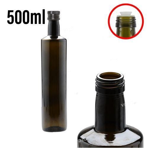 Lot de 25 Bouteilles en Verre Dorcia avec Bouchon aluminium - 500ml