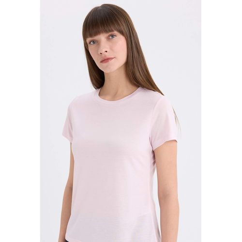 T-shirt basique manches courtes et col rond Coupe rgulire