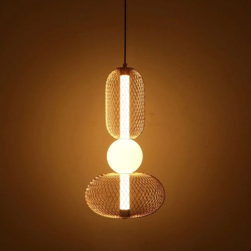 Suspension sphérique LIGHT ART STUDIO – L'élégance contemporaine dans chaque courbe