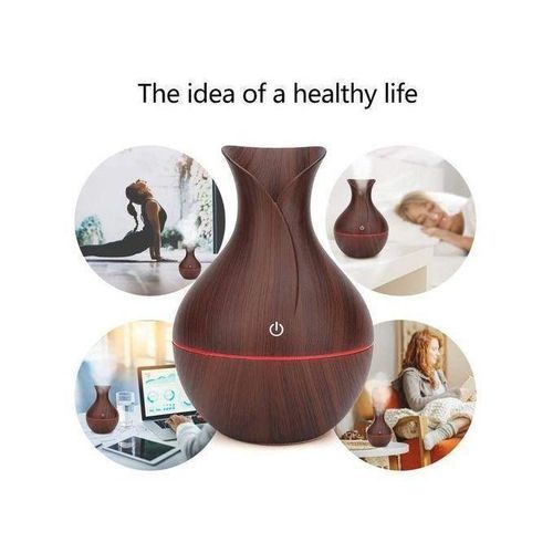 humidificateur d'air à ultrasons à lED, diffuseur d'huile essentielle et d'arôme
