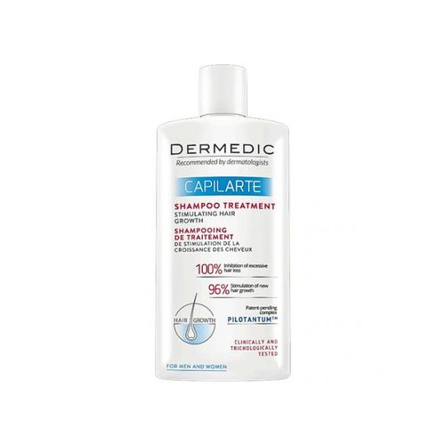 شامبو علاجي مضاد لتساقط الشعر من ديرميديك كابيلارت، 300 مل