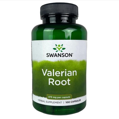 Valerian Root, Racine de valériane, 475 mg, جذر الناردين، جذر الناردين، 475 مجم، [الهدوء والاسترخاء] 100 كبسولة