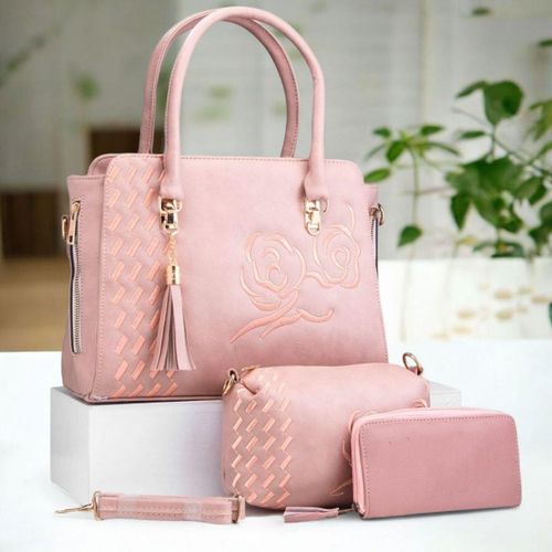 Sac femme de luxe qualité Sac à main femme en cuir 3 pièces