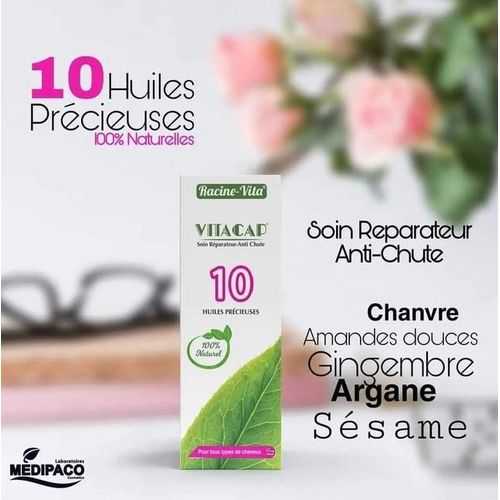 Vitacap Soin Rparateur Anti Chute Au 10 Huiles Prcieuses 40ml