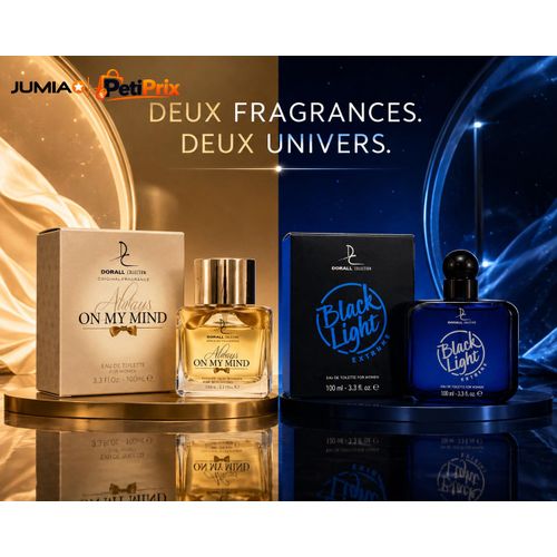 Pack Duo Eau de Toilette Femme - Always On My Mind & Black Light Extrêmes